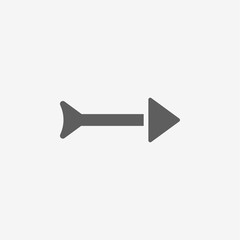 flat modern arrow 