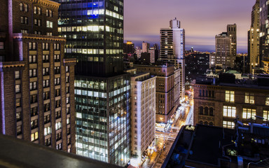 Fototapeta premium 7th Avenue, New York