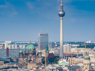 Beautiful panorama of the skyline of Berlin © arianarama