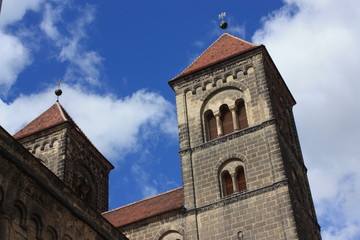 Fototapeta na wymiar Stiftskirche Quedlinburg