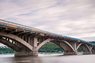 Bridge over Dniepr in Kiev
