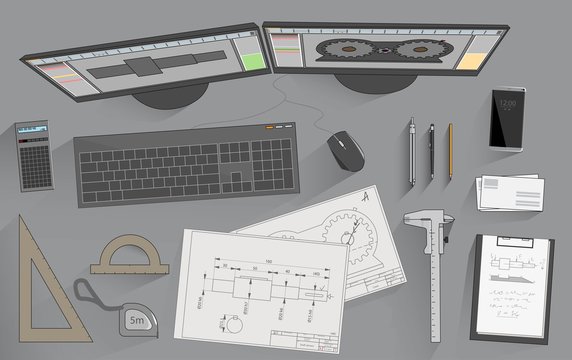 CAD mechanical design engineer desktop attributes 