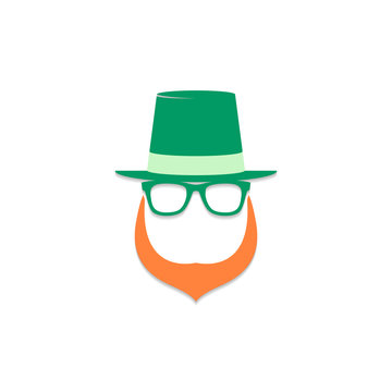 Irish leprechaun logo