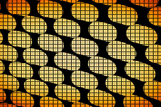 Ilustracion  Malla o Red de Conexiones Geometricas