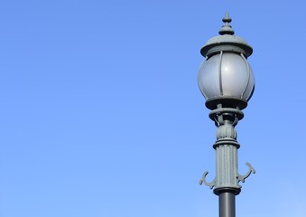 Fototapeta na wymiar レトロ風な街灯