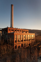 Obraz premium Light on the Powerhouse