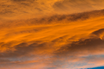 Obraz premium Zachód słońca # 1