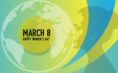 new latest happy women's day vector graphics for march 8