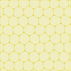 Abstract vector background imitating honeycombs. Net from cells of organic form.