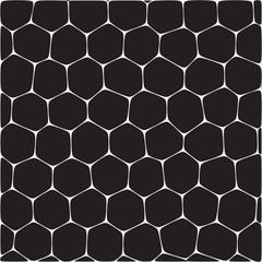Abstract vector background imitating honeycombs. Net from cells of organic form.