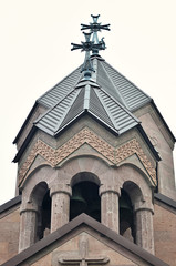 Fototapeta na wymiar building of Armenian Apostolic Church