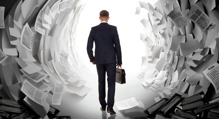 End of heavy office work