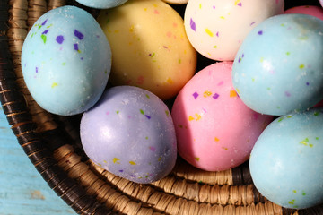 Fototapeta na wymiar Easter Egg candy