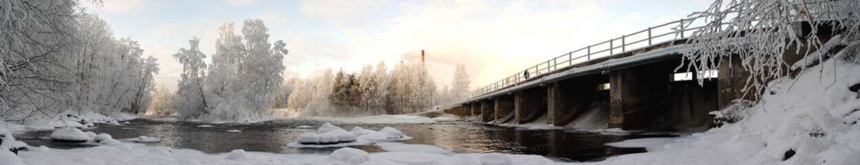 Obraz premium Rapids near Varkaus