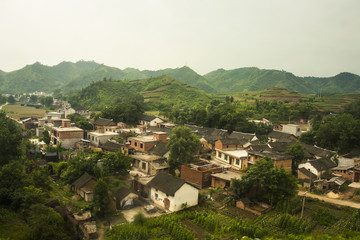 Fototapeta na wymiar Rural Chinese Village