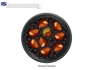 Roasting Chestnuts, The Famous Dish of Marshall Islands