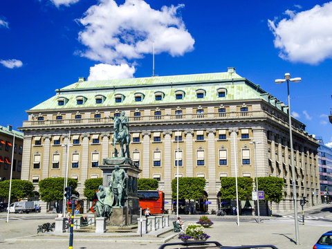 Stockholm, Gustav Adolfs Torg, Dansmuseet, Museum of Dance, Swed