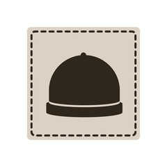 emblem sticker catering icon, vector illustraction design image