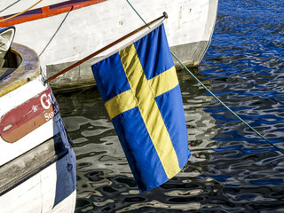 Stockholm, Swedish flag, Sweden, Kungsholmen