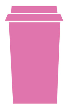 Pink Coffee Cup