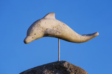 Monumento al Delfín en Finisterre