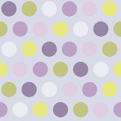 Geometric pattern. Abstract colorful circles on a grey background.
