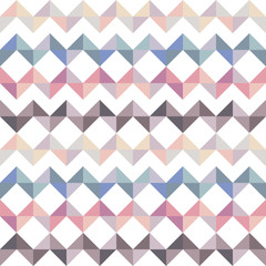 A zigzag consisting of mixed triangular elements.