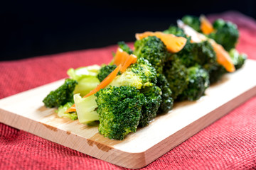 Handmade cauliflower vegetables on table