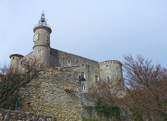 Fototapeta na wymiar Château médiéval