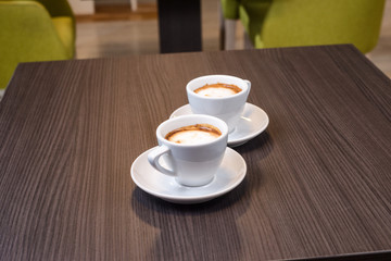 Espresso in bar