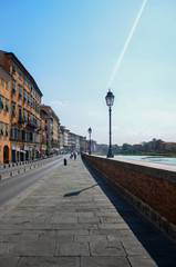 Pisa  promenade
