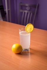 Fresh homemade lemonade