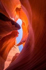 Antelope Canyon natural rock formation
