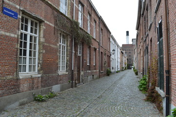 Flemish Beguinage in Belgium