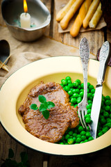 Marsala Scaloppine..style rustic.