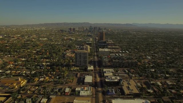 Aerial Arizona Phoenix September 2016 4K