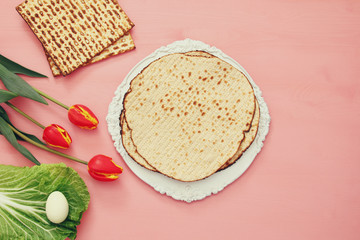 Pesah celebration concept (jewish Passover holiday)