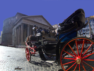 Fototapeta na wymiar Rome Pantheon