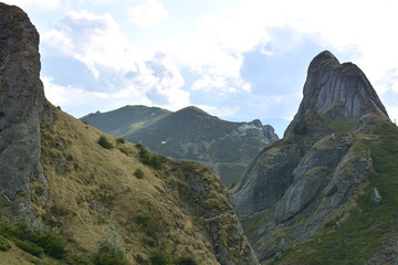 Naklejka premium mountain landscape in the Ciucas Mountains, Romania