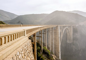 Bixby Creek Bridge on Highway 1, California