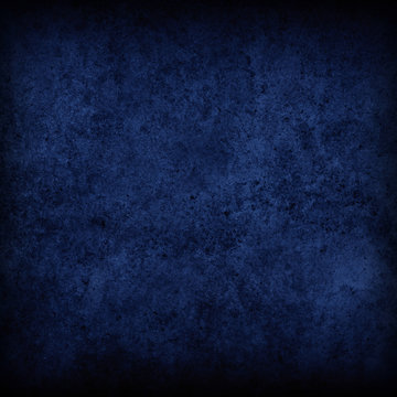 Blank marble texture dark blue and black background