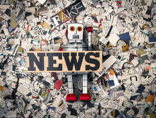 Fototapeta premium fake news