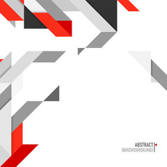 Abstract background with geometric element