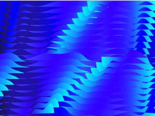 Blue abstract background. Vector illustration.