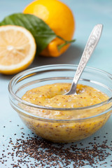 lemon curd chia pudding