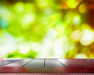 wooden tabletop