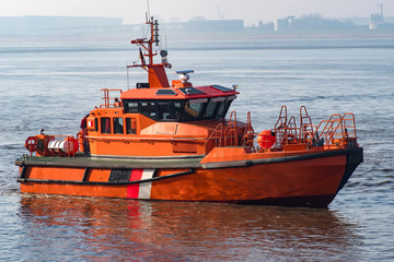 Fototapeta premium Lotsenboot