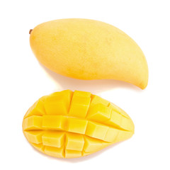 Mango isolated no white background