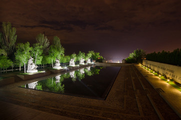 Victory Day, May 9, June 22. Motherland monument,Mamaev Kurgan, Stalingrad, Volgograd, Russia