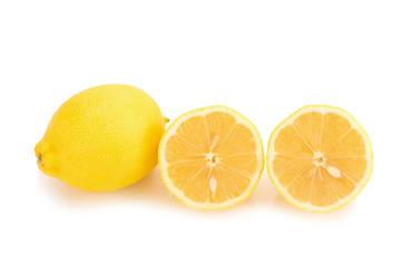 lemon isolated on white background